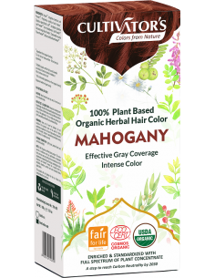 Tinte orgánico Caoba Cultivator's 100 gr. Ecocert 2