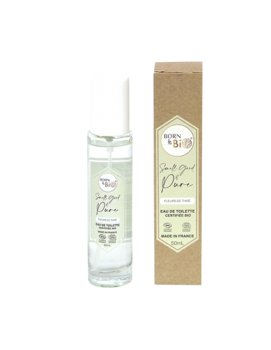 Eau De Toilette Flor de Tiaré Born To Bio 50 ml