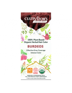 Tinte orgánico Burdeos Cultivator's 100 gr. Ecocert