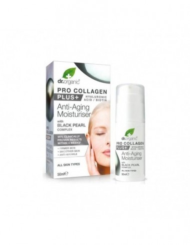  Crema Antiedad Pro-Collagen Plus Perla Negra 50Ml. Dr. Organic