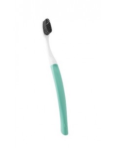 Cepillo de dientes con cabeza reemplazable Edith- Soft azul claro Bioseptyl