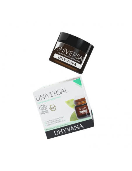 Crema Hidratante Natural Antiedad para todo tipo de pieles - Universal Dhyvana