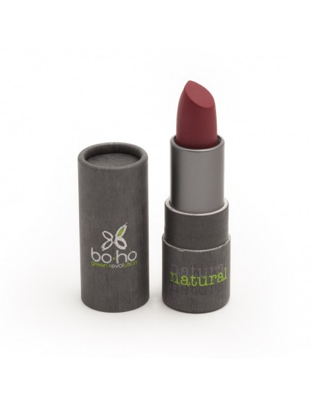 Pintalabios Ecológico mate 110 Burgundy Kiss Boho Green Make-Up