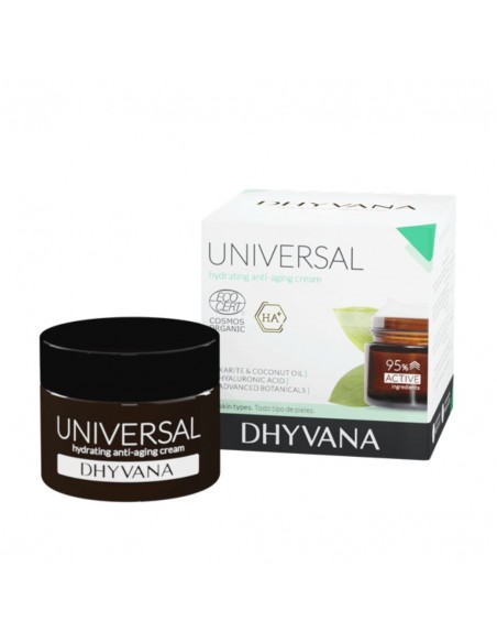 Crema Hidratante Natural Antiedad para todo tipo de pieles - Universal Dhyvana