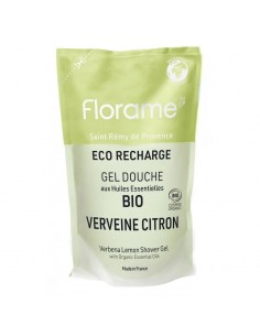 Eco-recarga gel de ducha Verveine Citron (Verbena Limón) Florame