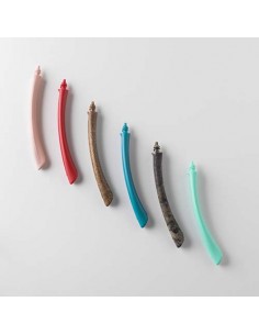 Cepillo de dientes con cabeza reemplazable Edith- Soft azul claro Bioseptyl 2