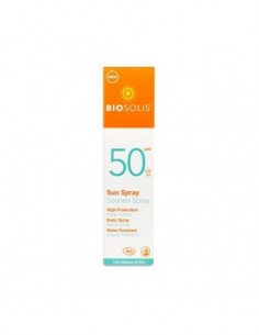 Spray de protección solar SPF50 Biosolis 2