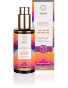 Aceite Elixir Ayurveda Shatavari Antiedad 100Ml. Khadi