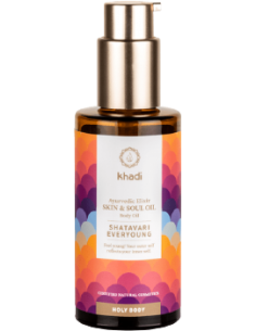 Aceite Elixir Ayurveda Shatavari Antiedad 100Ml. Khadi 2