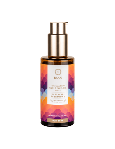 Aceite Elixir Ayurveda Shatavari Antiedad 100Ml. Khadi