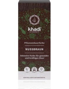 Tinte Herbal Color Castaño Avellana 100Gr. Khadi